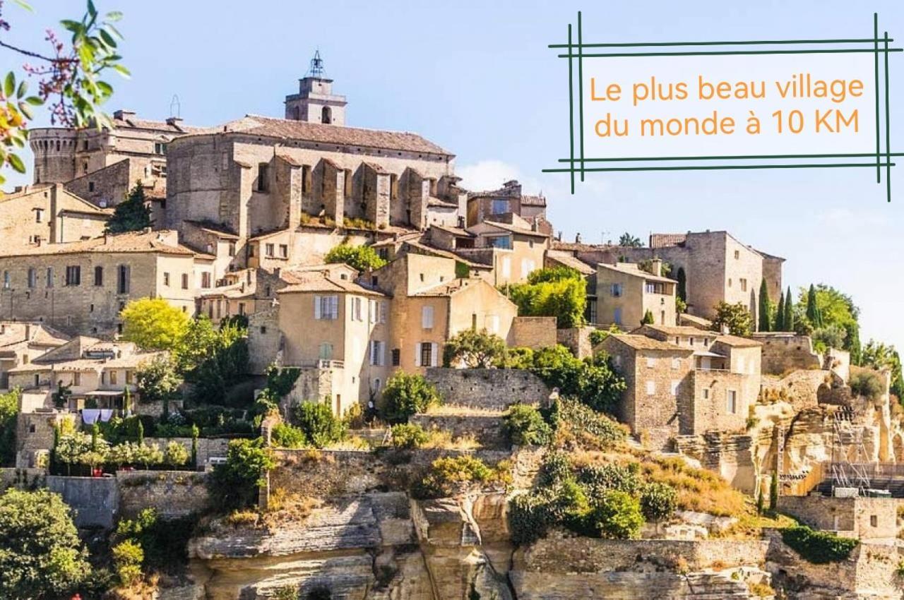 La Fee Viviane Et Michel L'Enchanteur Robion en Luberon エクステリア 写真